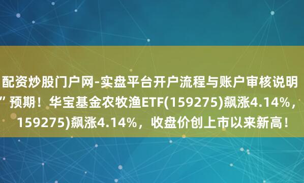 配资炒股门户网-实盘平台开户流程与账户审核说明 地缘毁坏引爆“抢粮”预期！华宝基金农牧渔ETF(159275)飙涨4.14%，收盘价创上市以来新高！